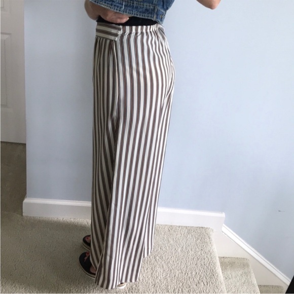 Bohemian Striped Wide Leg Pants - Picture 4 of 4